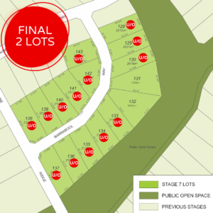 Remaining lots for Stage 7